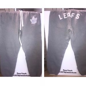 Size Medium Grey Sweatpants from Roots